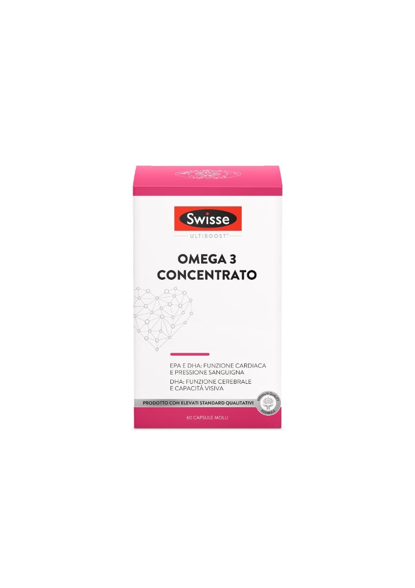 Swisse Oméga 3 Concentré 60 gélules