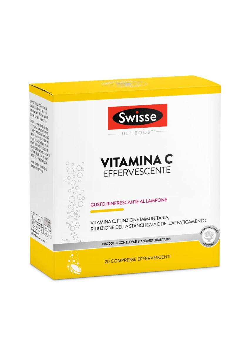 Swisse Vitamine C Effervescente 20 comprimés