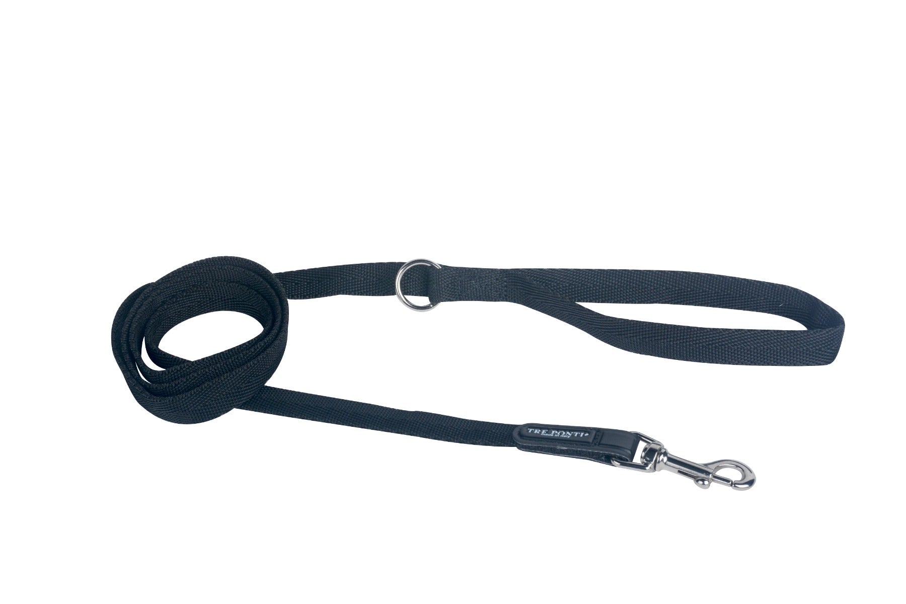 Tre Ponti Laisse classique Easy Fit noire
