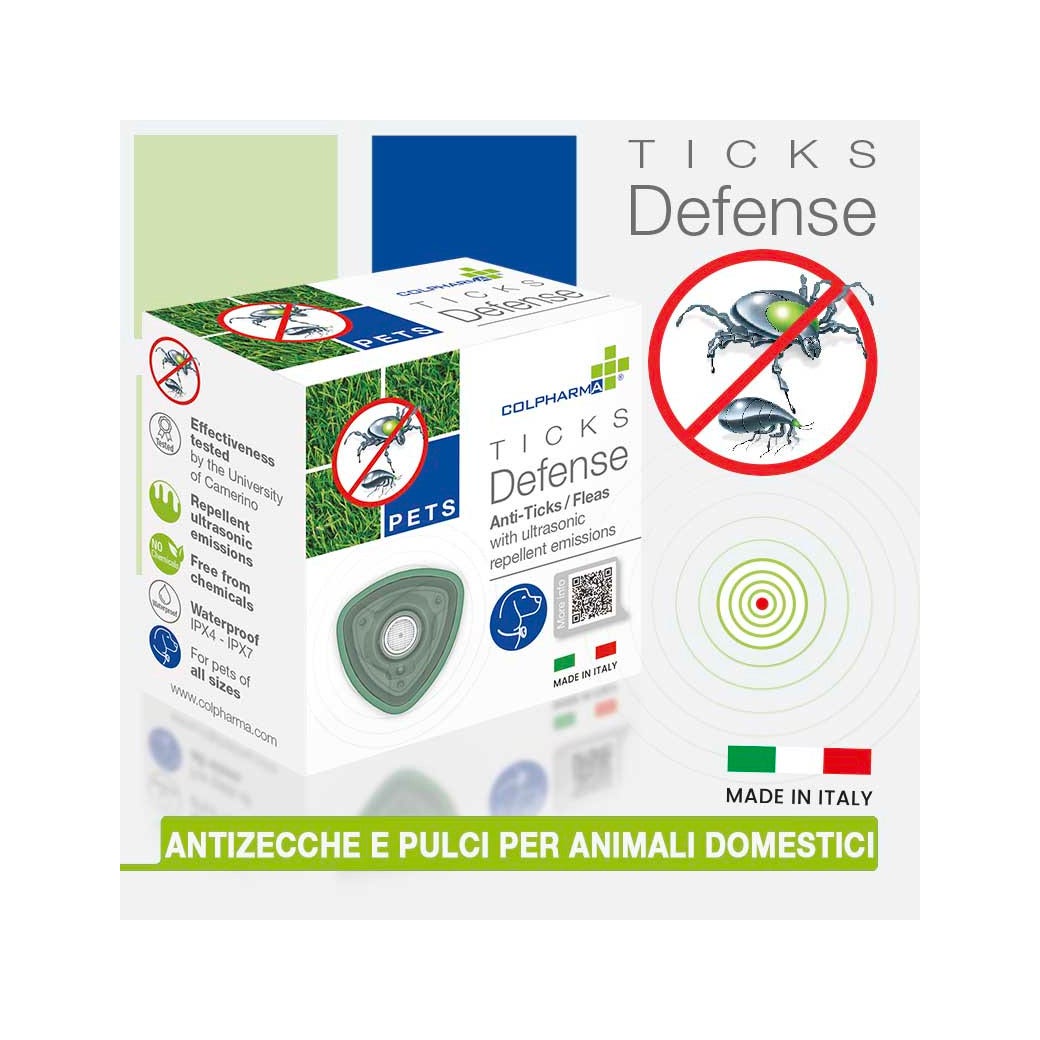 Colpharma Ticks Defense Pets Antizecche E Pulci Per Animali Domestici