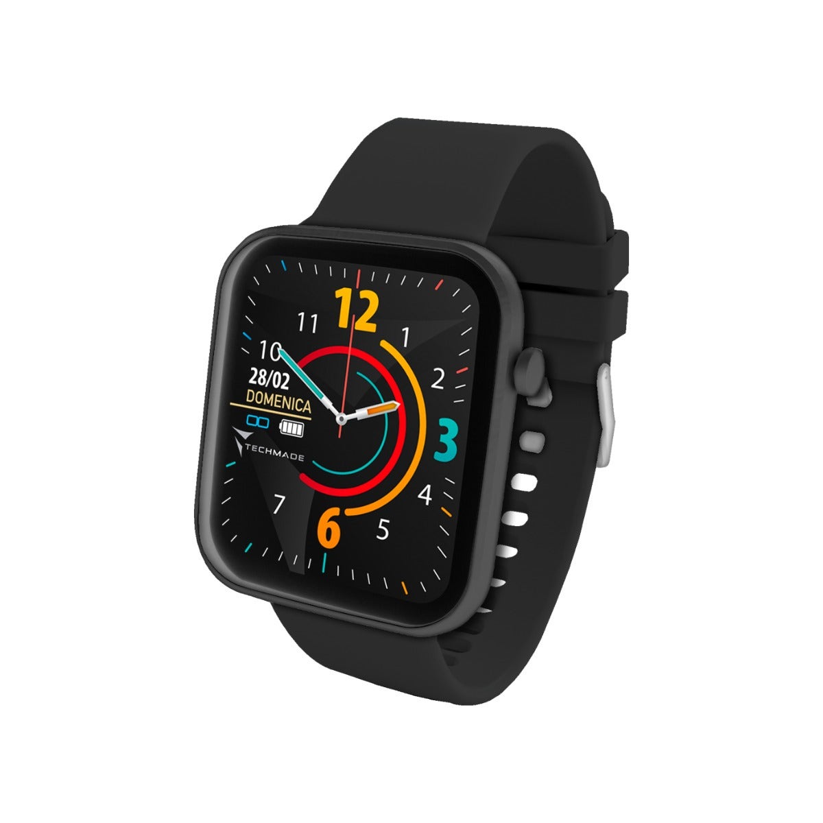 Techmade Have Smartwatch Con Frame In Alluminio 1,68 Full Black