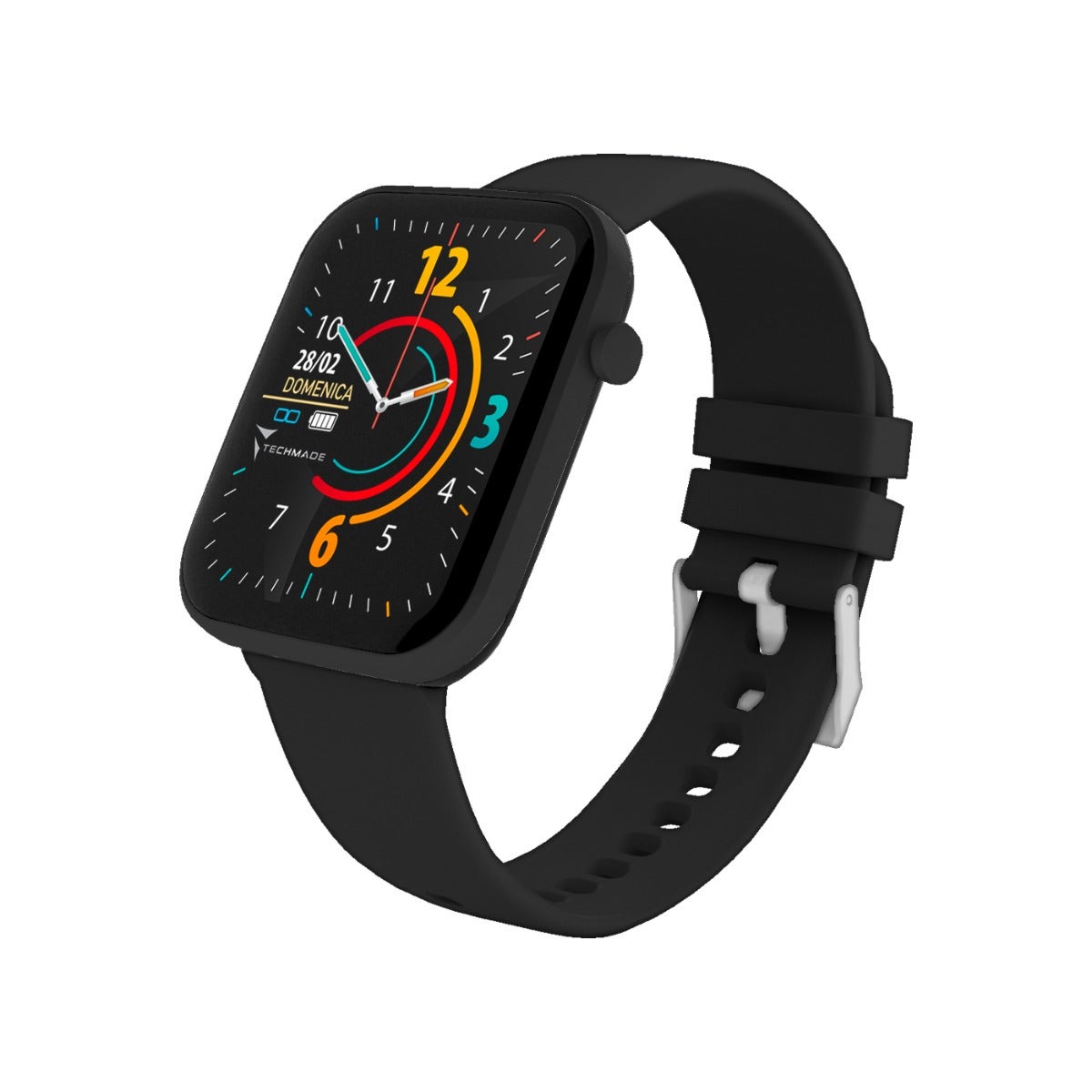 Techmade Have Smartwatch Con Frame In Alluminio 1,68 Full Black