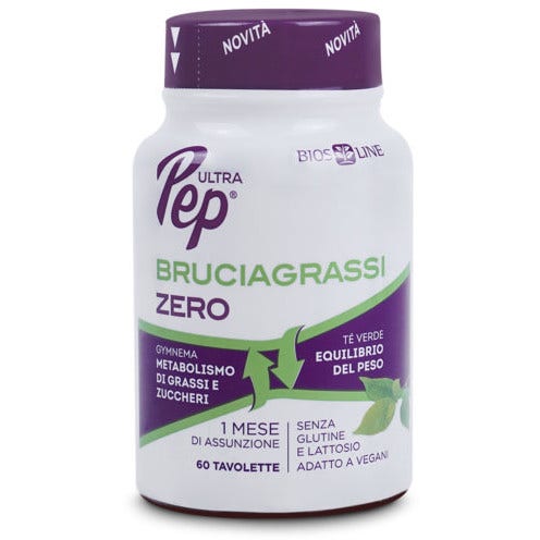Bios Line Ultra Pep Brûleur de graisses Zero, 60 comprimés