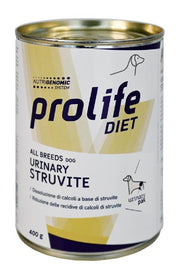 Prolife Diet Dog Urinary Struvite All Breeds Nourriture humide pour chiens Boîte de 400 g
