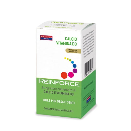Reinforce 12 Vitamines + 8 Minéraux 30 Comprimés à croquer