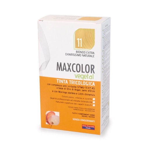 Maxcolor Vegetal Teinture 10 Blond Très Clair Naturel 140 ml