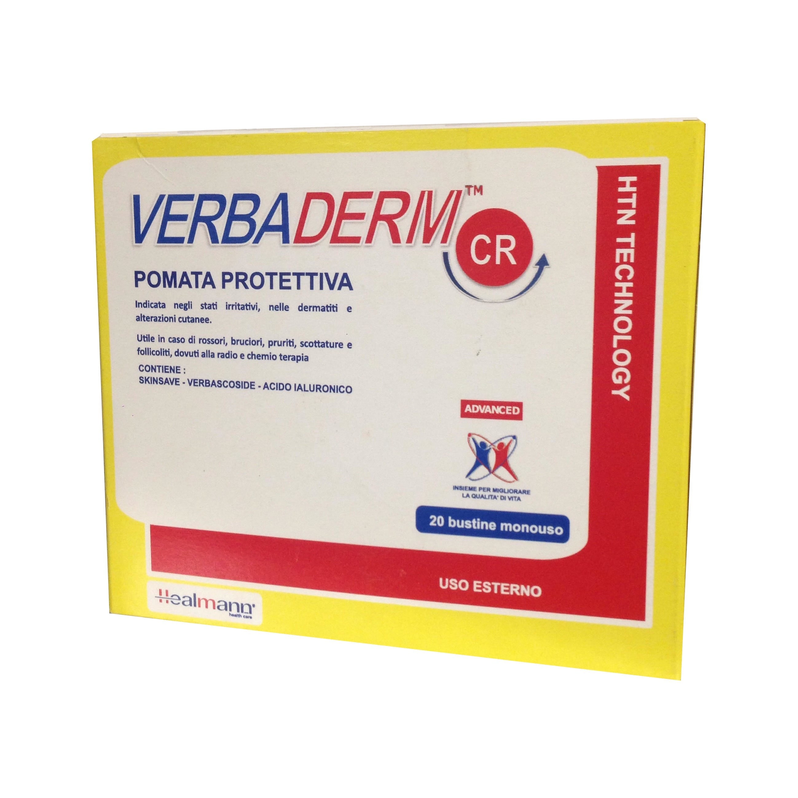 Verbaderm Crema Pomata Protettiva 20 Bustine Monouso