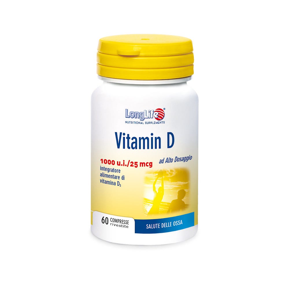 Longlife Vitamine D 1000 60 comprimés