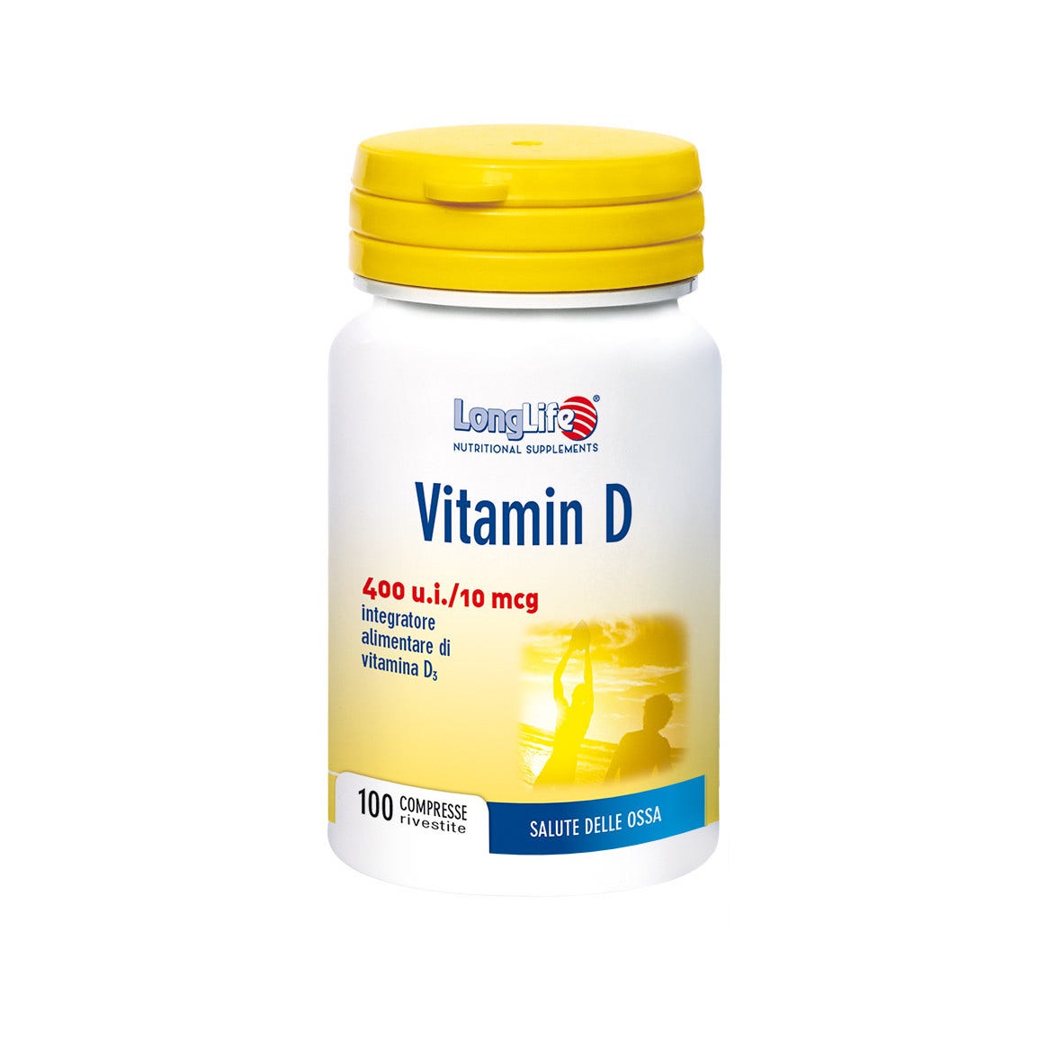 Longlife Vitamine D 400 UI 100 comprimés