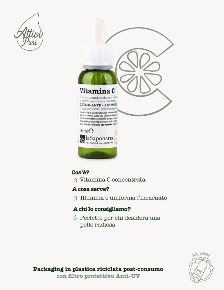 La Saponaria Actif Pur Vitamine C 30 ml