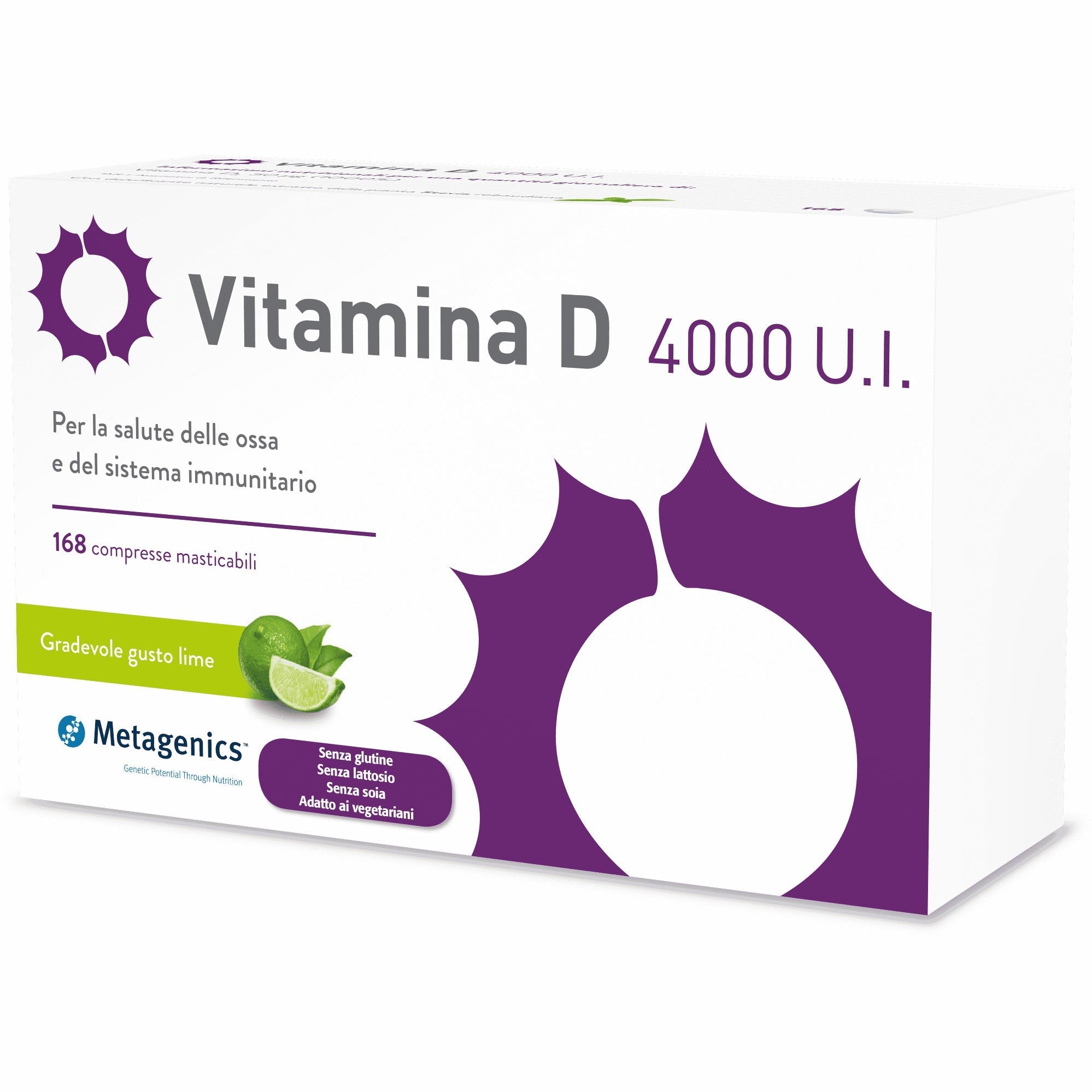 Vitamine D 4000 UI 168 comprimés à croquer