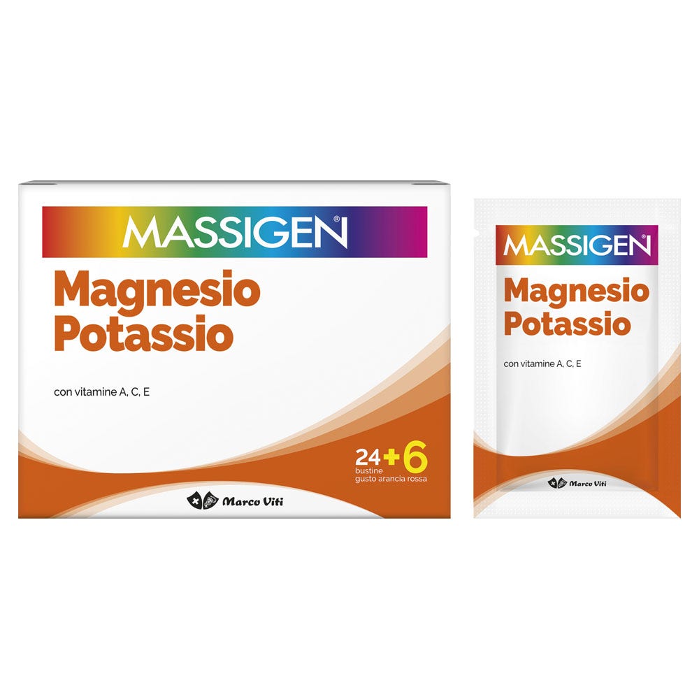 Marco Viti Massigen Magnésium Potassium 30 sachets Énergie