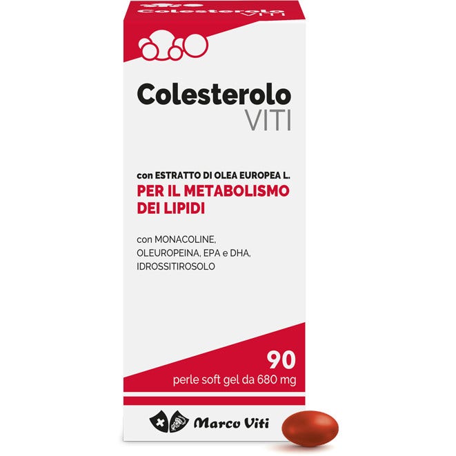 Marco Viti Colesterolo 90 Perle: Integratore Naturale per il Cuore