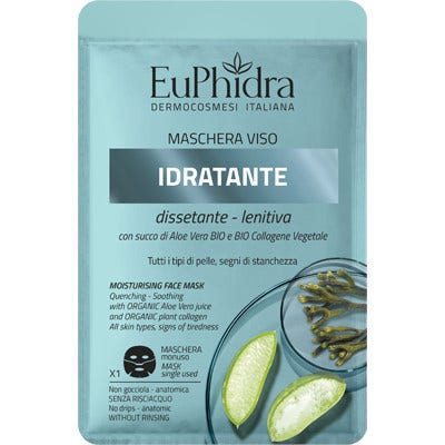 Euphidra Maschera Viso Idratante 1 Pezzo
