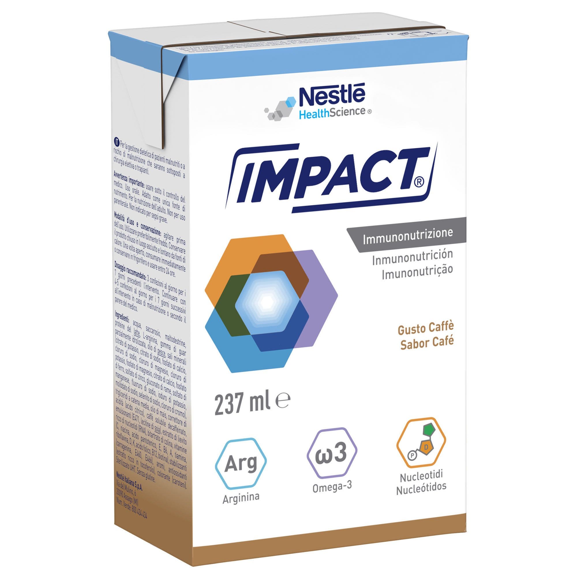 Nestlè Impact Oral Caffè 3x237ml