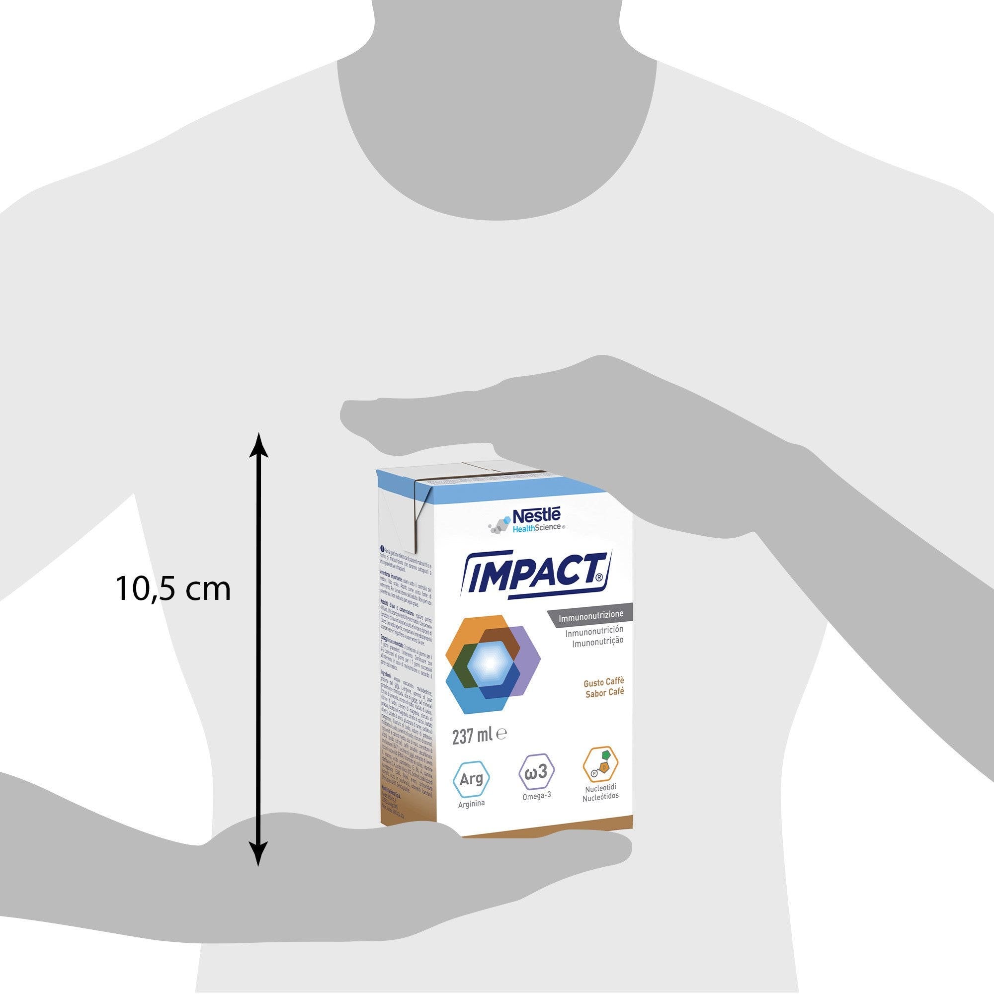 Nestlè Impact Oral Caffè 3x237ml